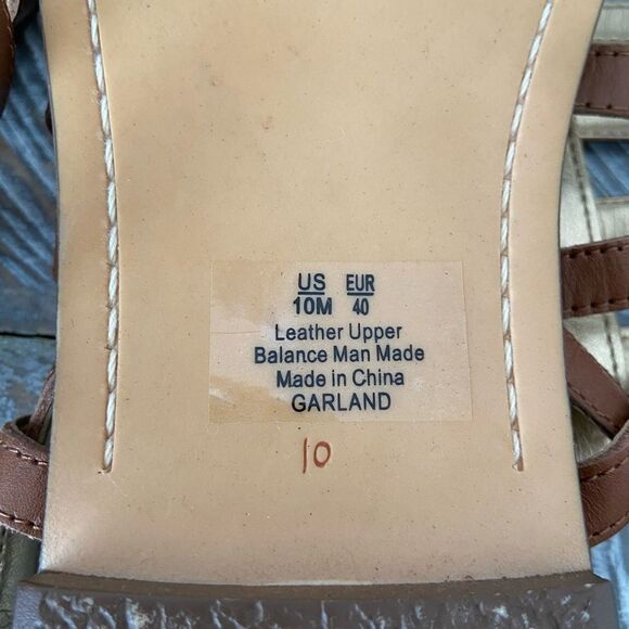 Sam Edelman-Garland Leather Cage Sandals (Size:10) - Picture 8 of 8